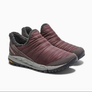 Merrill Antora Slipon Sneaker Moc Moccasin in Marron Women's Size 7.0